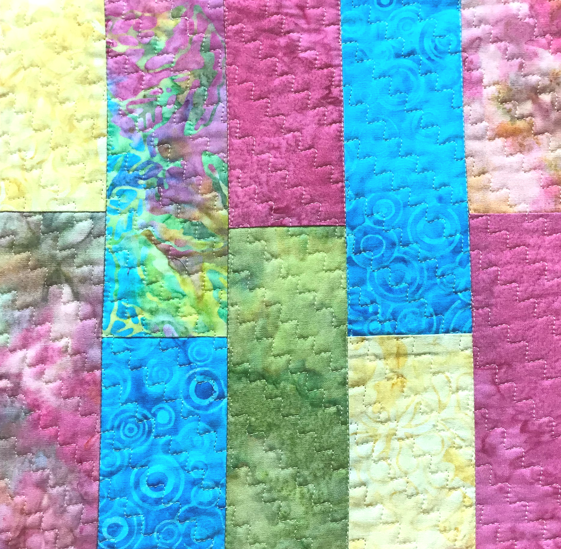 modern quilt block