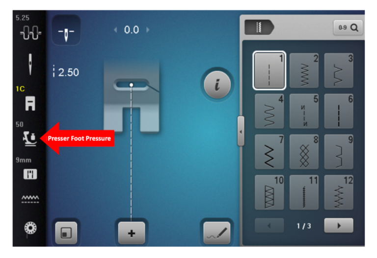 Presser Foot Pressure Sewfeet