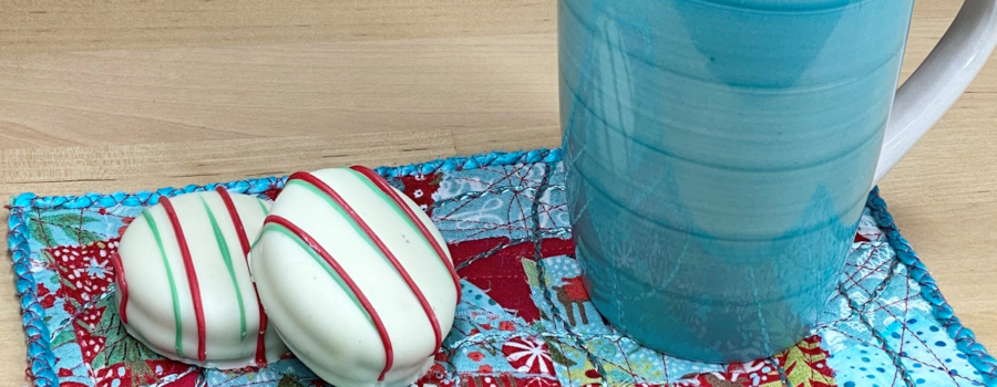 Holiday Mug Rug