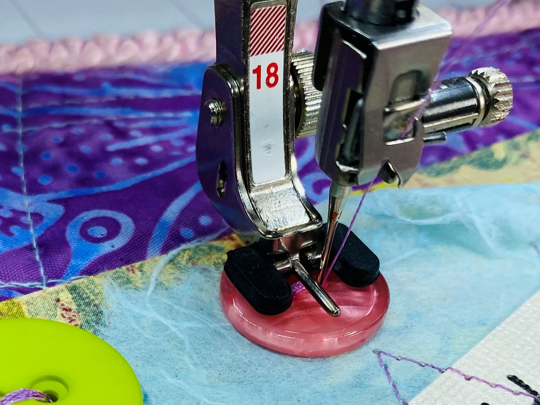 Button Sew-On Foot #18