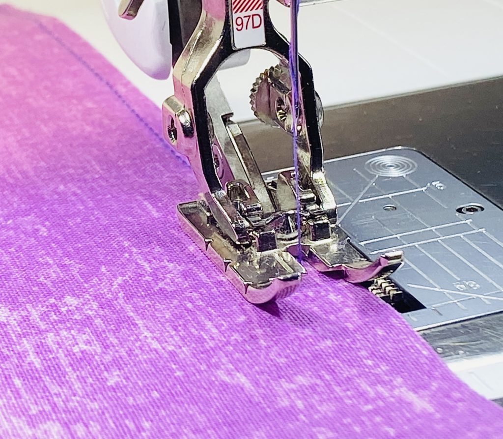 French Seams with Patchwork Foot Sewfeet