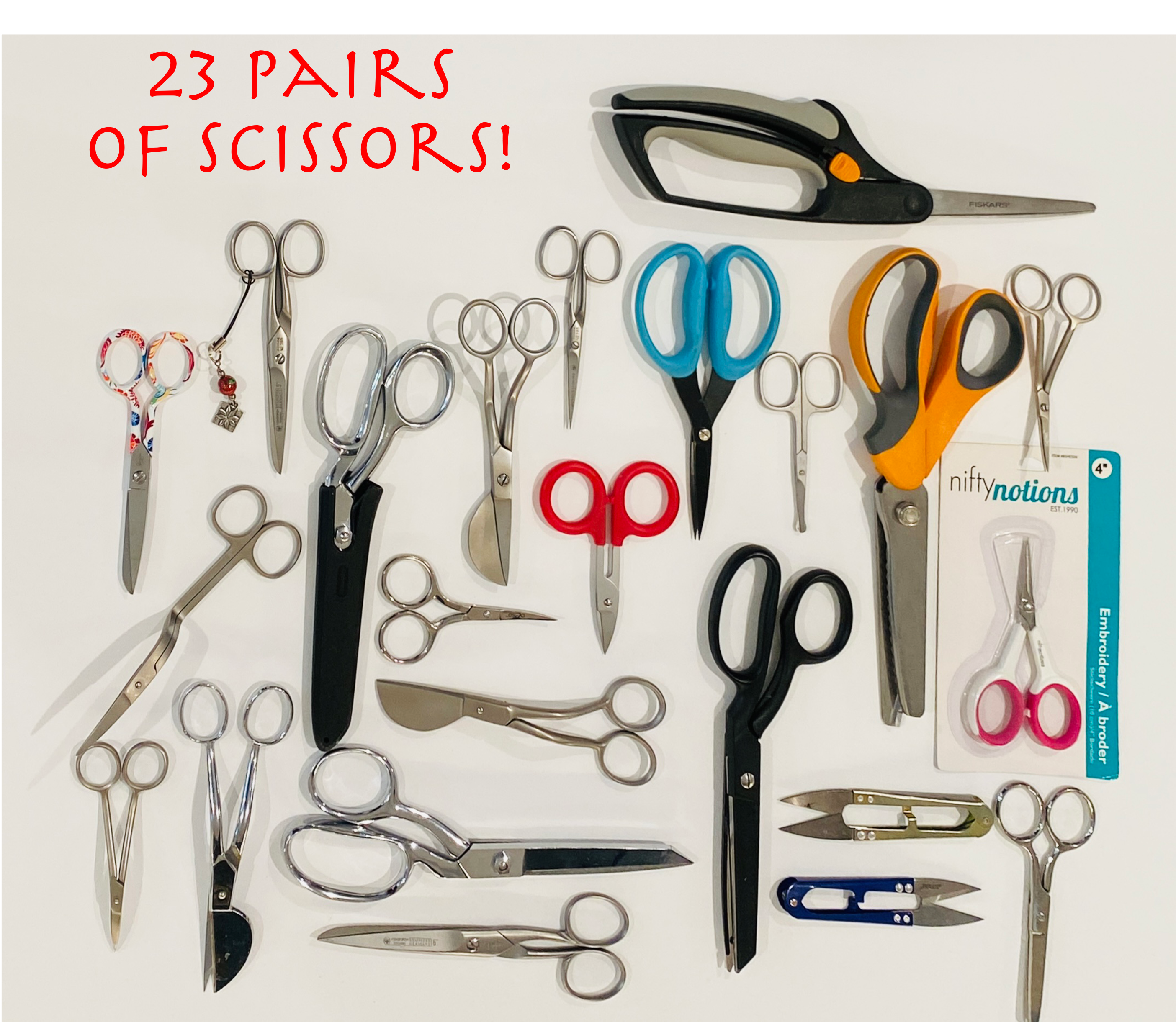23 scissors