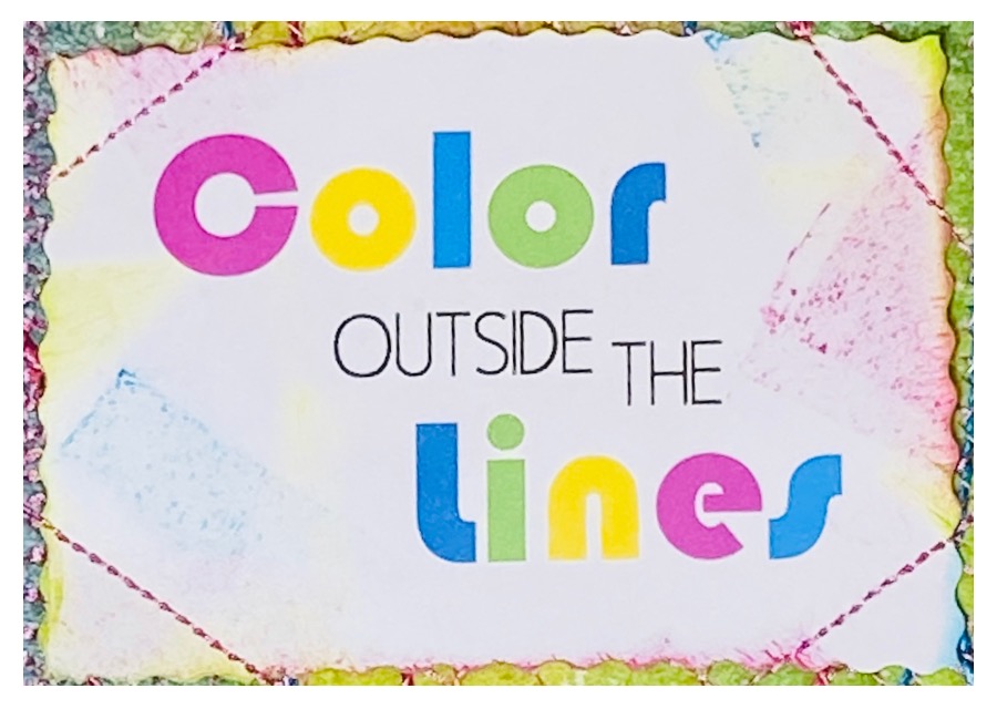 Coloring Outside the Lines Sewfeet